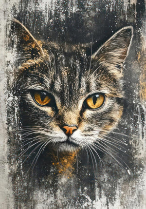 Cat Painting Artwork