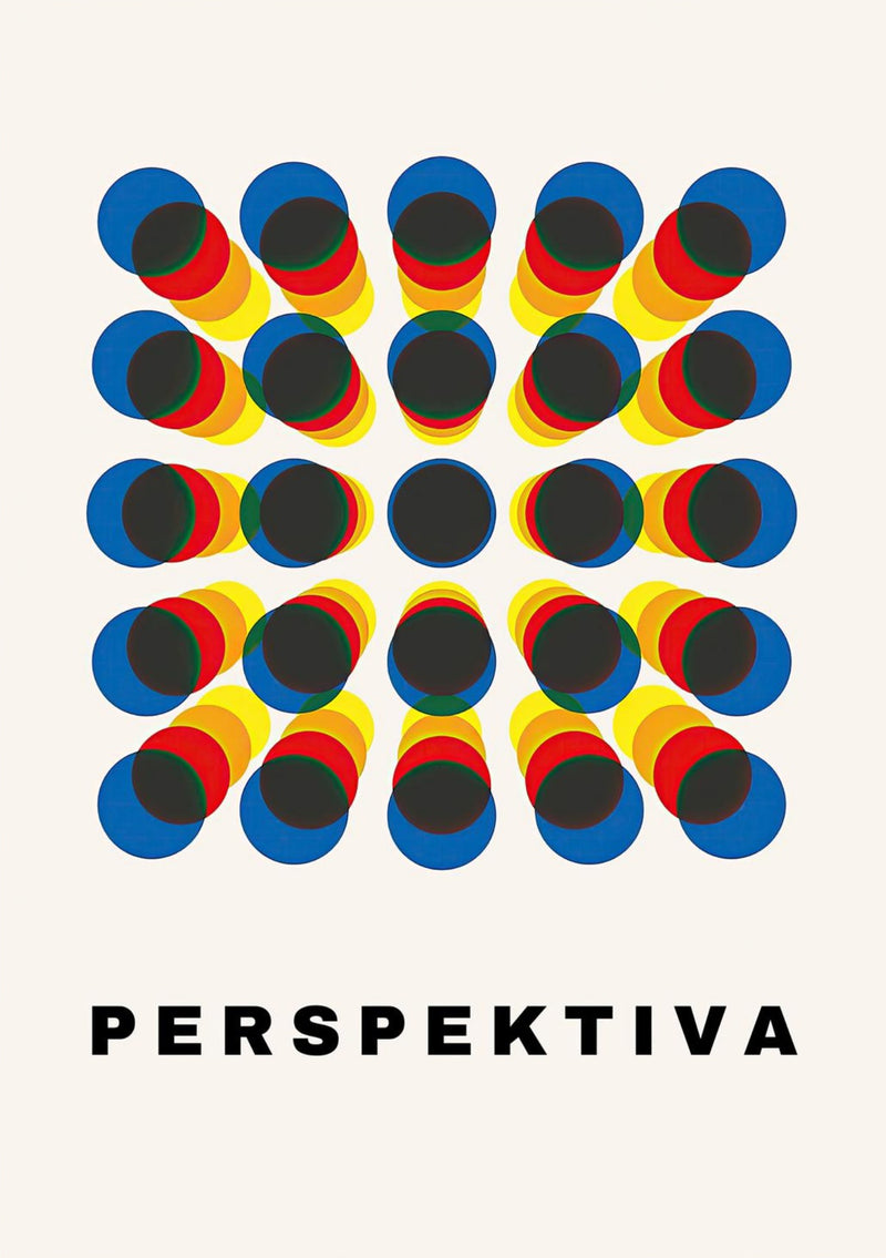 Perspektivische abstrakte Kunst