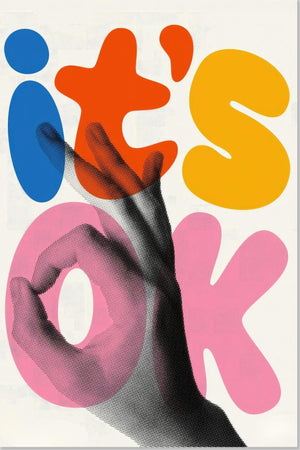 Det er greit - Retro Abstrakt Popkunst