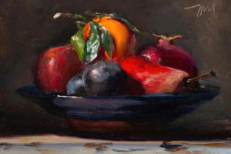 Le bol de fruits