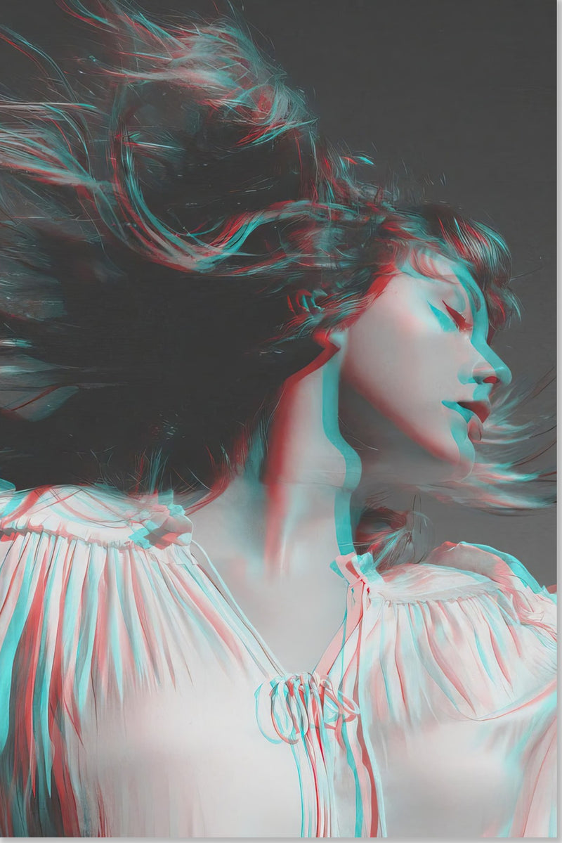 Taylor Swift Glitch Portrait