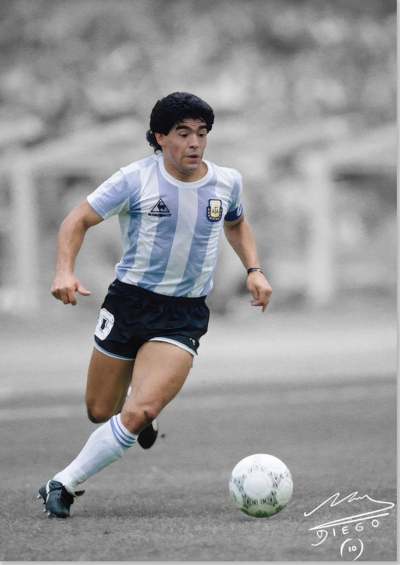 Diego Maradona Signert