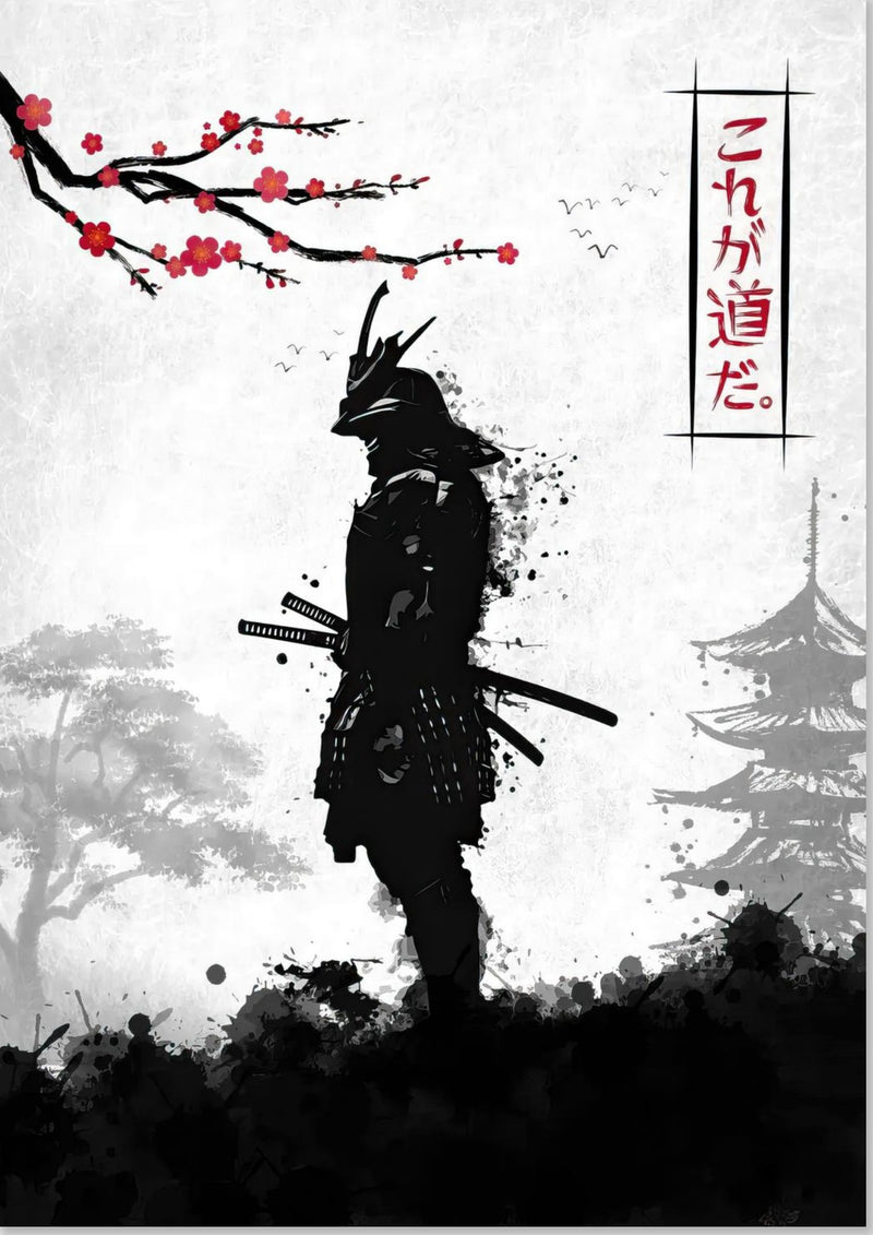 Samurai-Krieger-Kunst