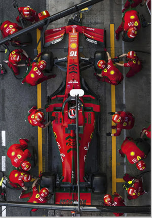 Sosta ai box di Formula 1