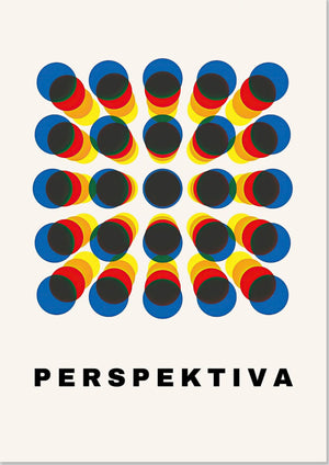 Perspektivische abstrakte Kunst