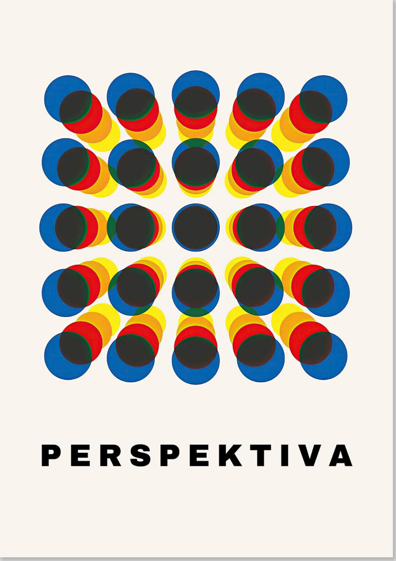 Perspektivische abstrakte Kunst