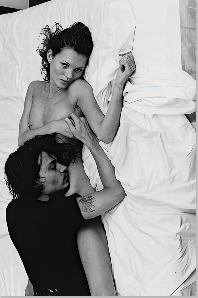 Kate Moss e Johnny Depp (New York, 1994)