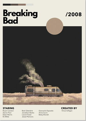 Vintage Wohnmobil Breaking Bad