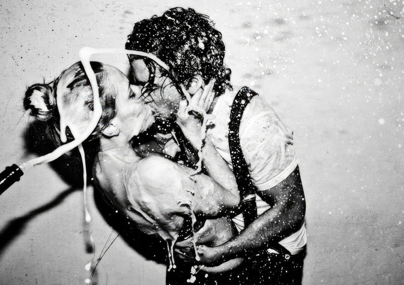 Il Bacio di Champagne - Johnny Depp e Kate Moss