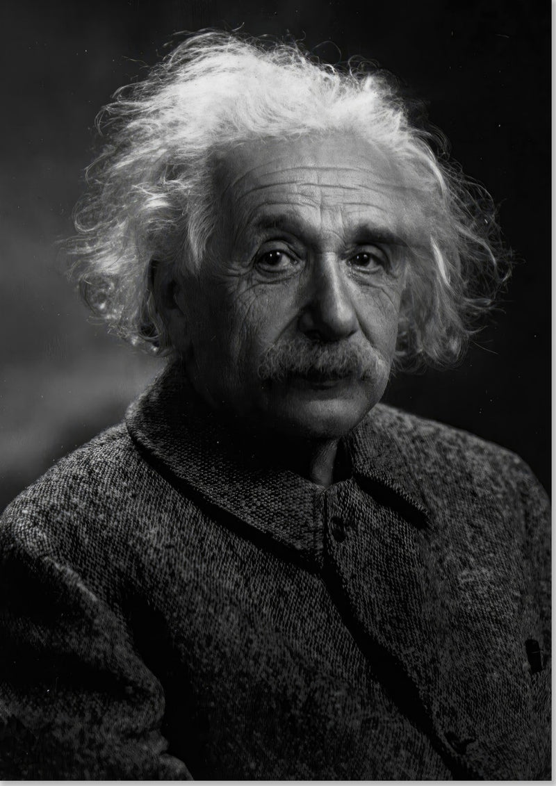 Albert Einstein-portrett