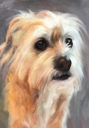 Terrier Dog Painting