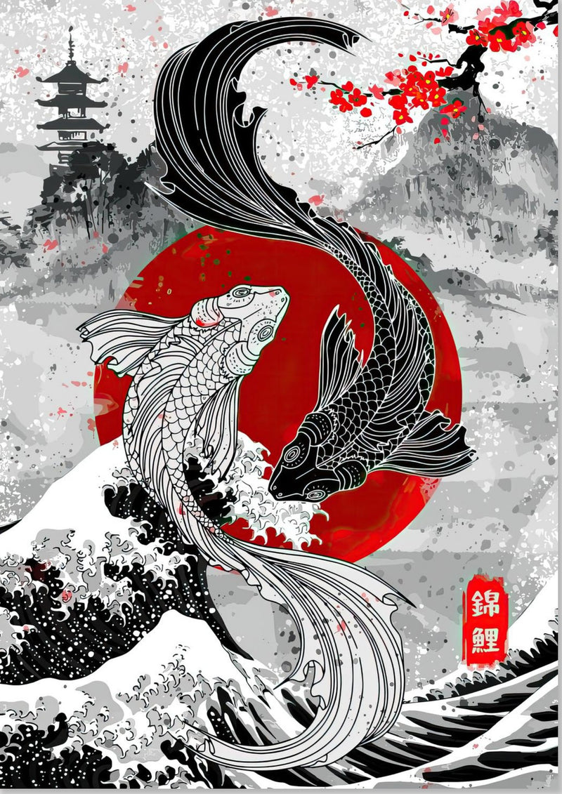Japanese Koi Fish