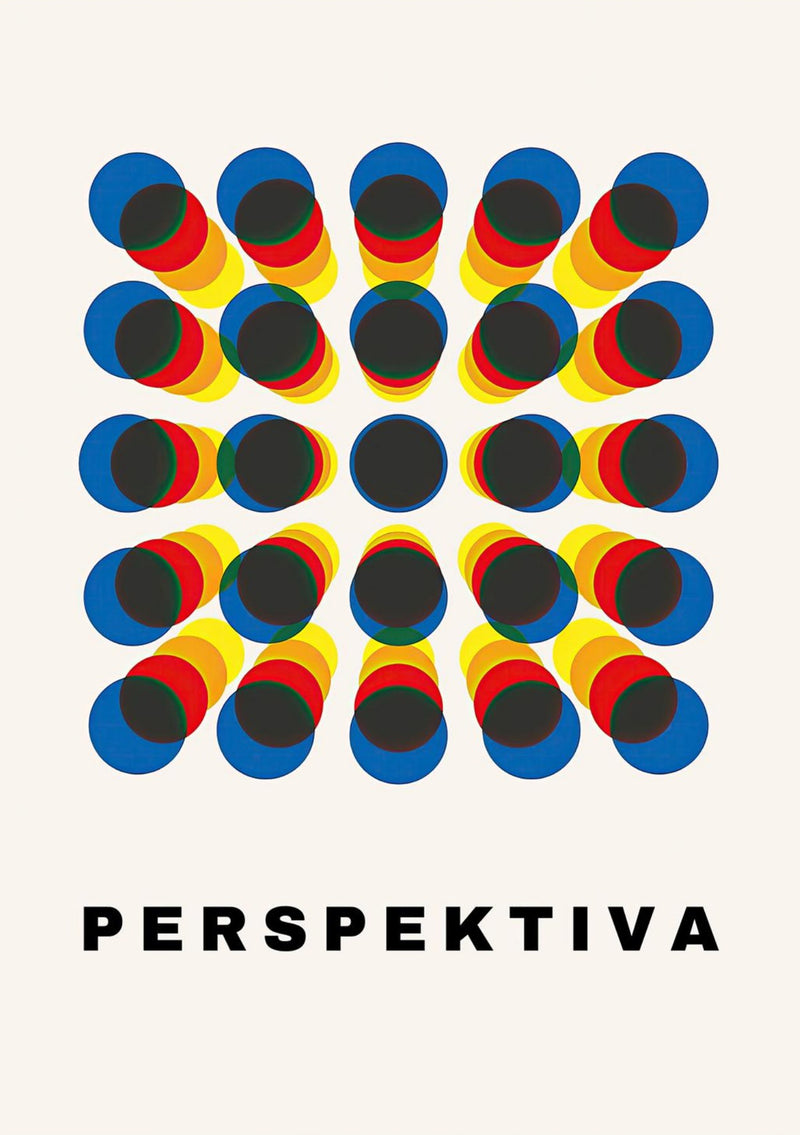 Perspektivische abstrakte Kunst
