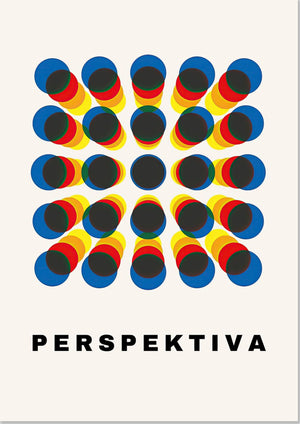 Perspektivische abstrakte Kunst