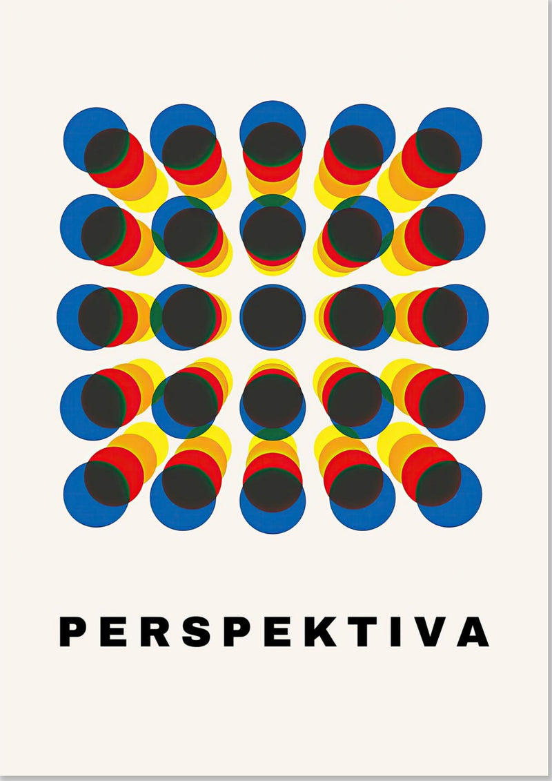 Perspektivische abstrakte Kunst