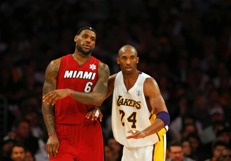 Kobe Bryant gegen LeBron James