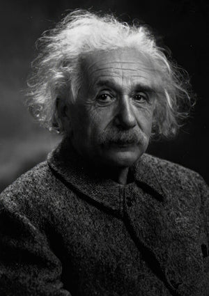 Albert Einstein-portrett