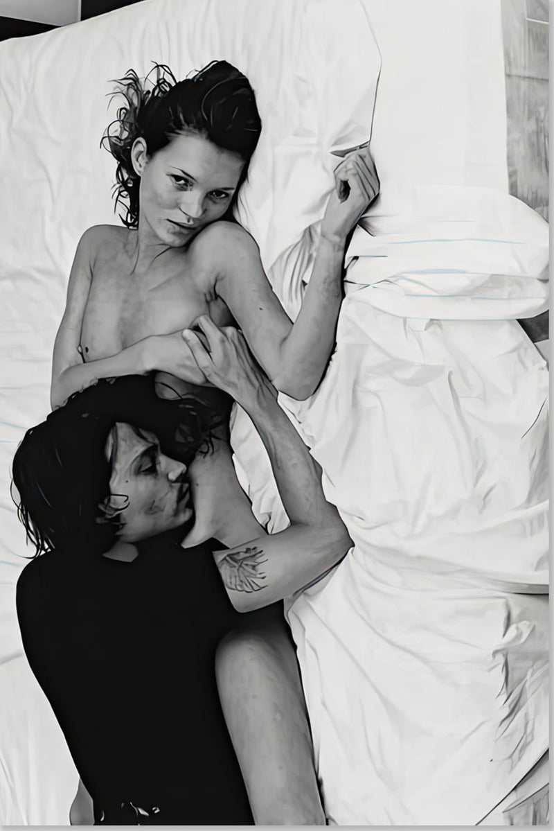 Kate Moss e Johnny Depp (New York, 1994)