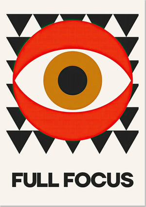 Fokus abstrakt kunst