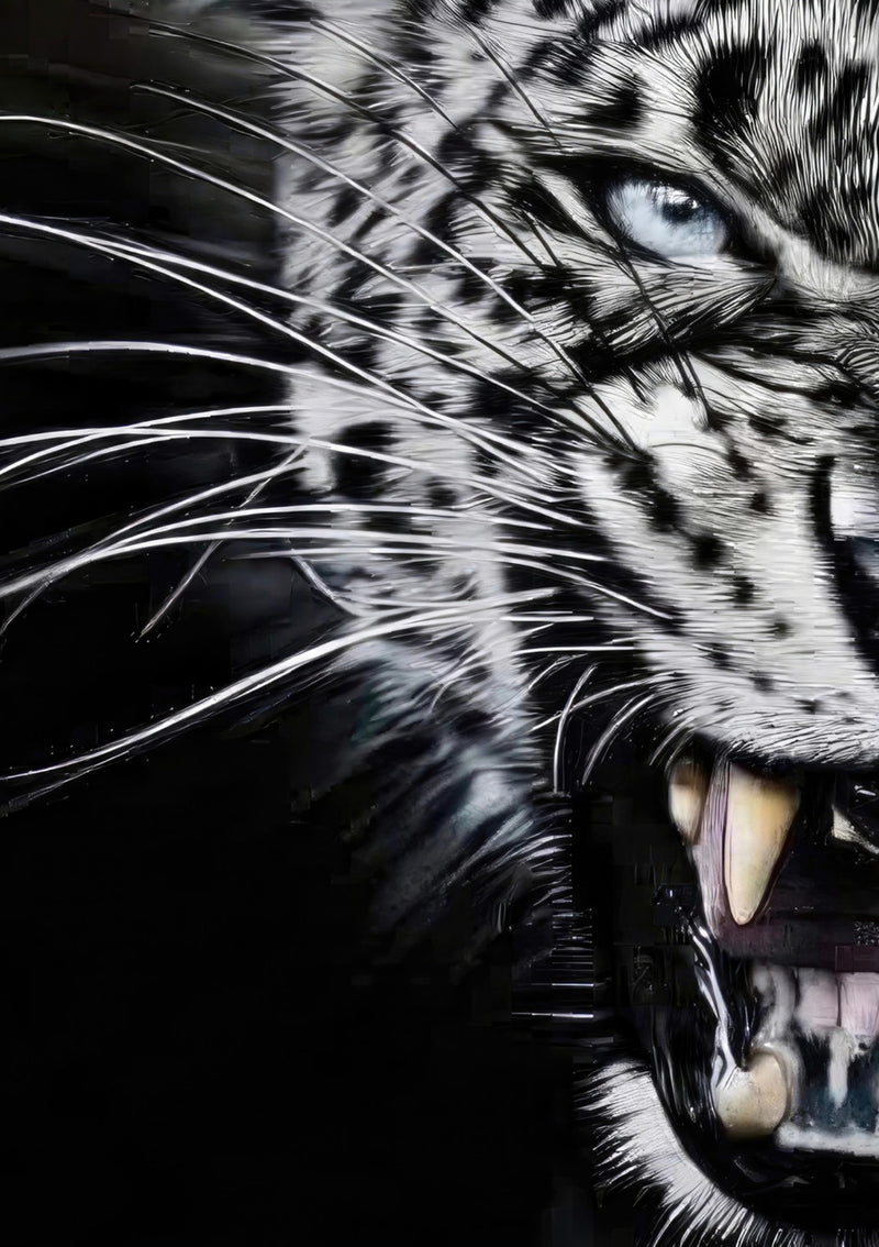 Leopard Close-Up Portrait