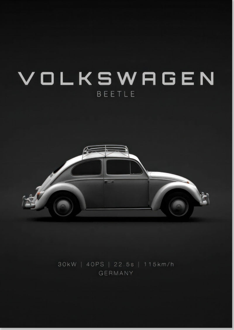 Poster della Volkswagen Beetle