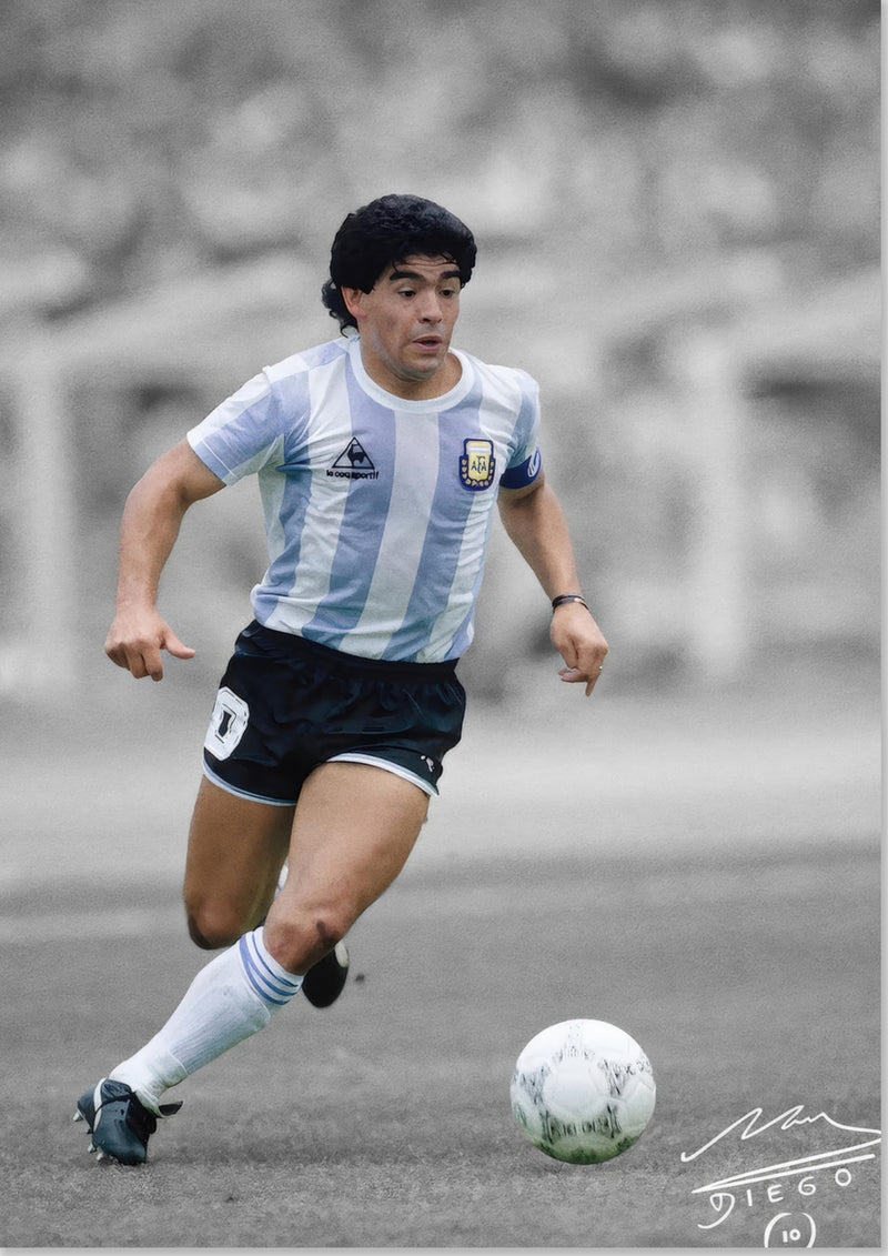 Diego Maradona Signert