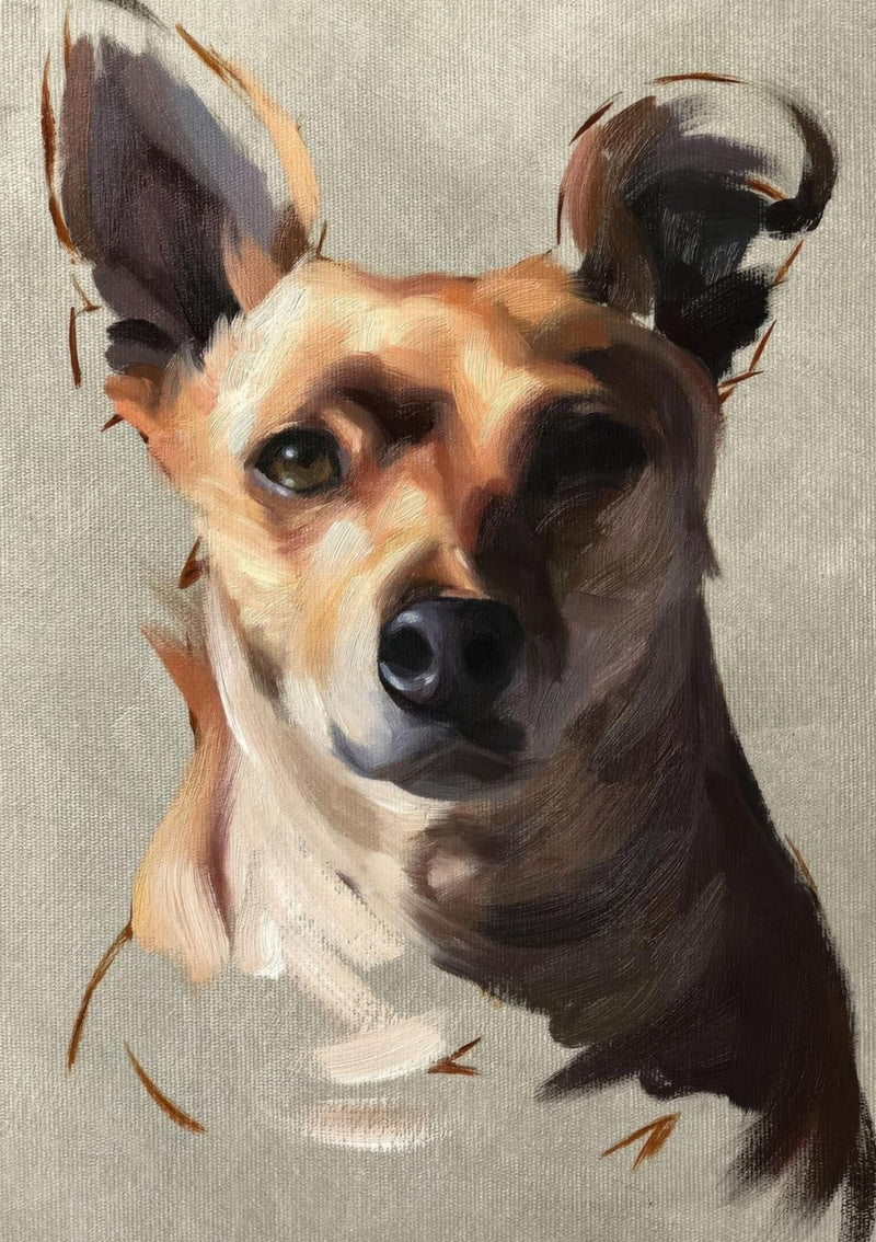Chihuahua Dog Painting