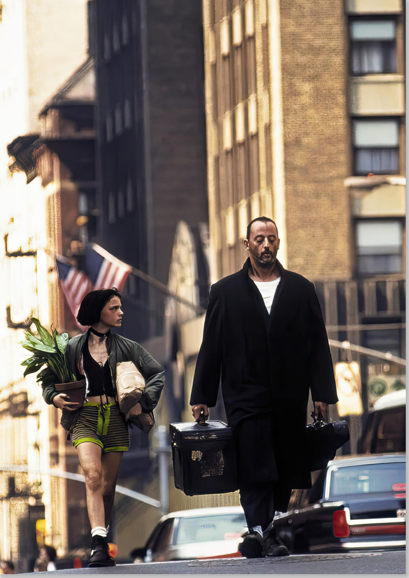 Jean Reno et Natalie Portman dans Léon