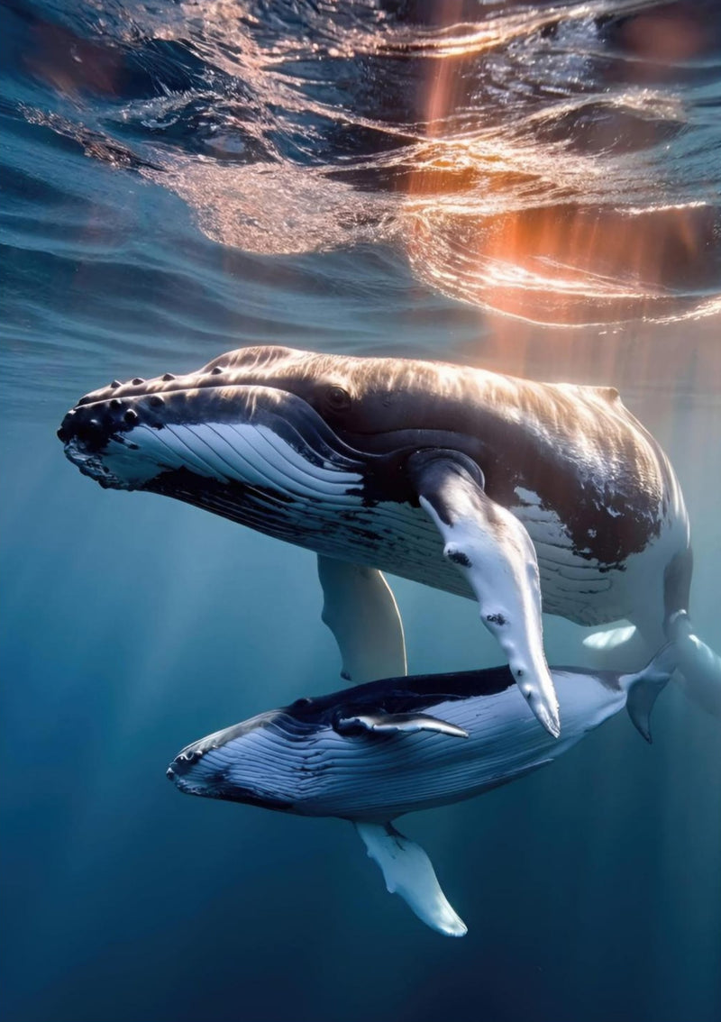Underwater Photography of Humpback Whale
