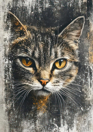 Cat Painting Artwork