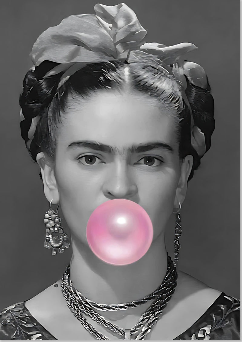 Frida Kahlo Kaugummi