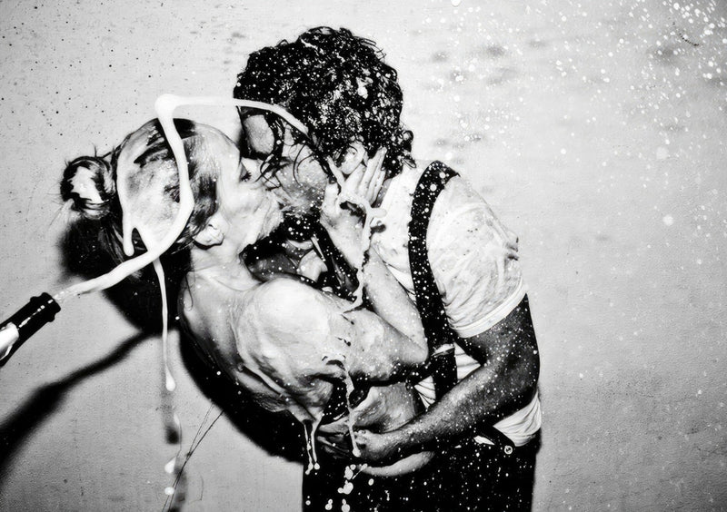 Champagne-kysset - Johnny Depp & Kate Moss