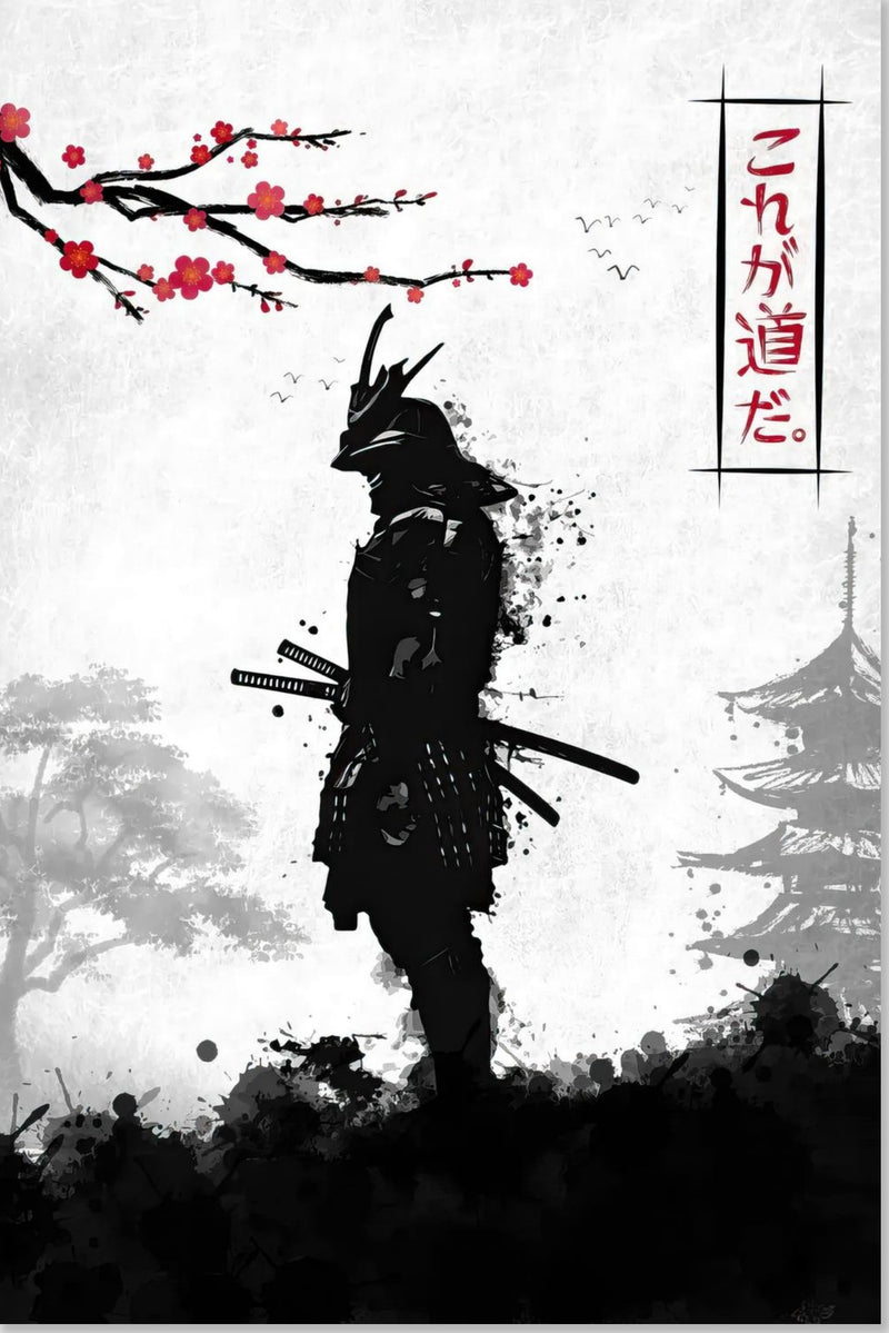 Samurai-Krieger-Kunst