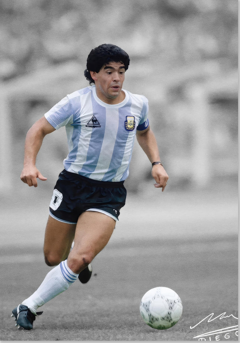 Diego Maradona Signert