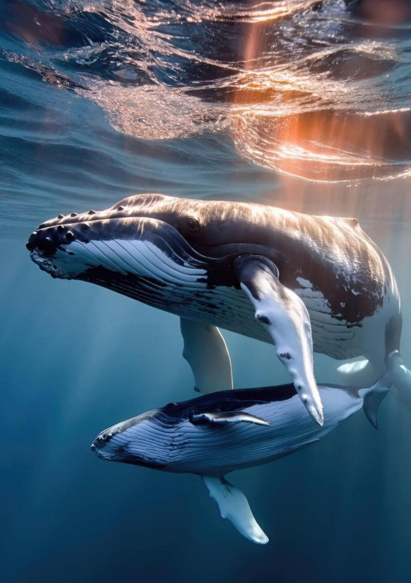 Underwater Photography of Humpback Whale