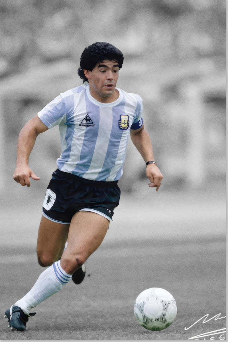 Diego Maradona Signert