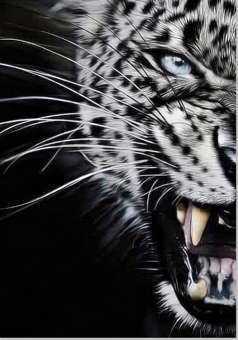 Leopard Close-Up Portrait