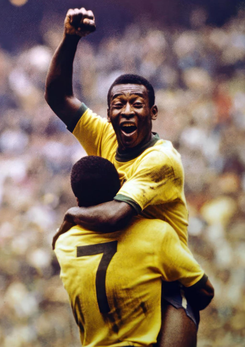 Pele-feiring - VM 1970 Brasil mot Italia