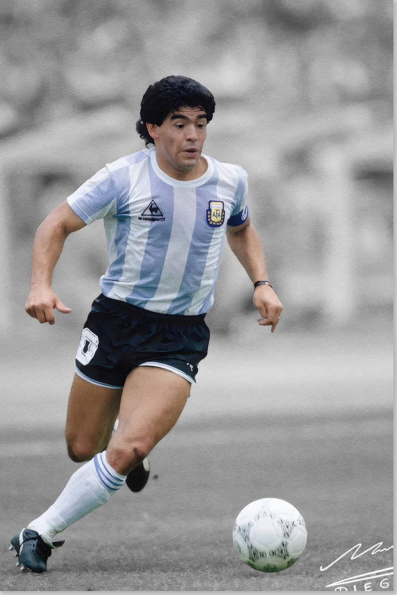 Diego Maradona Signert