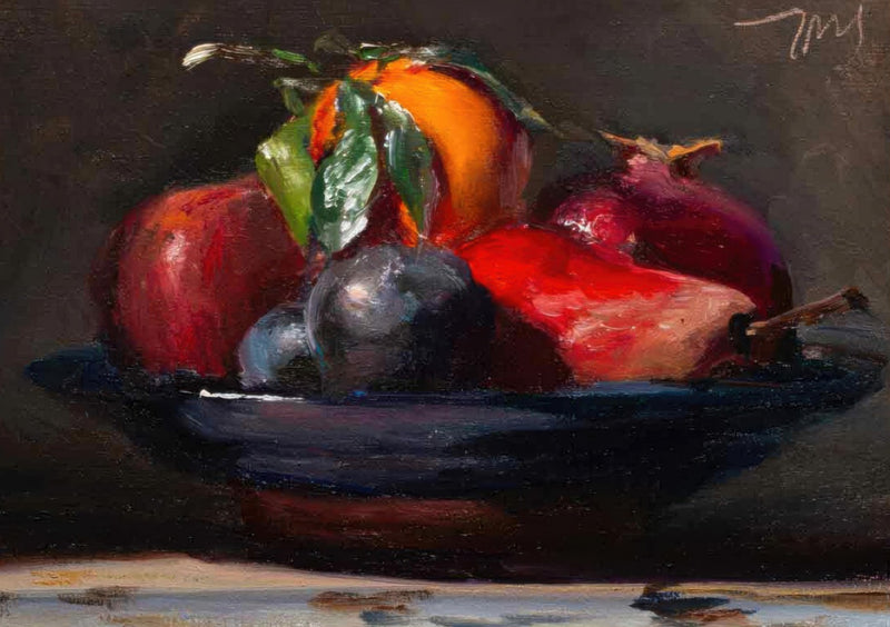Le bol de fruits