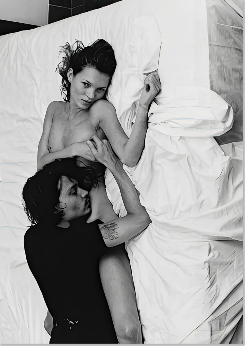 Kate Moss e Johnny Depp (New York, 1994)