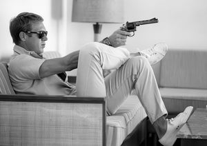 Steve Mcqueen takes aim