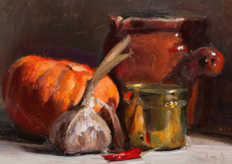 Pumpkin, Garlic & Red Pepper