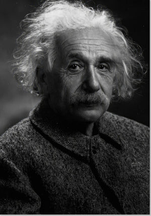 Albert Einstein-portrett