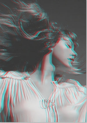 Taylor Swift Glitch Portrait
