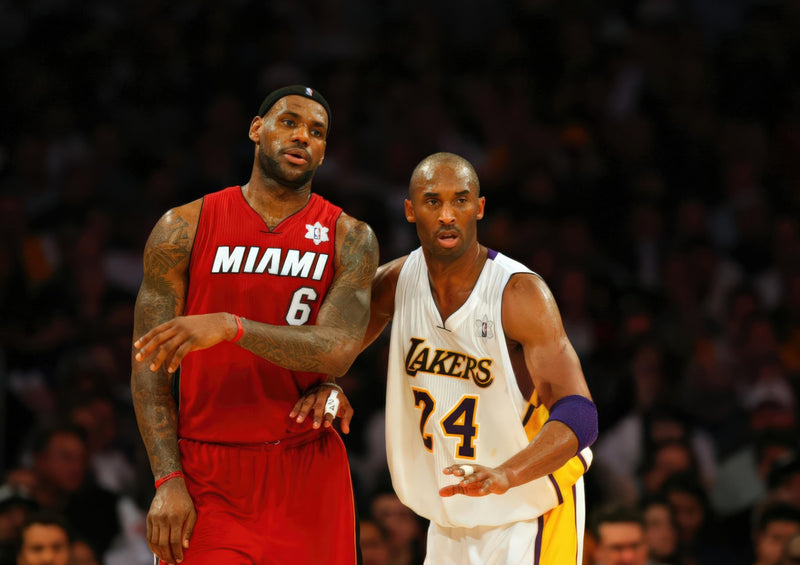 Kobe Bryant gegen LeBron James