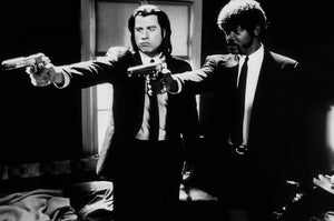 John Travolta & Samuel L. Jackson on Pulp Fiction (1994)