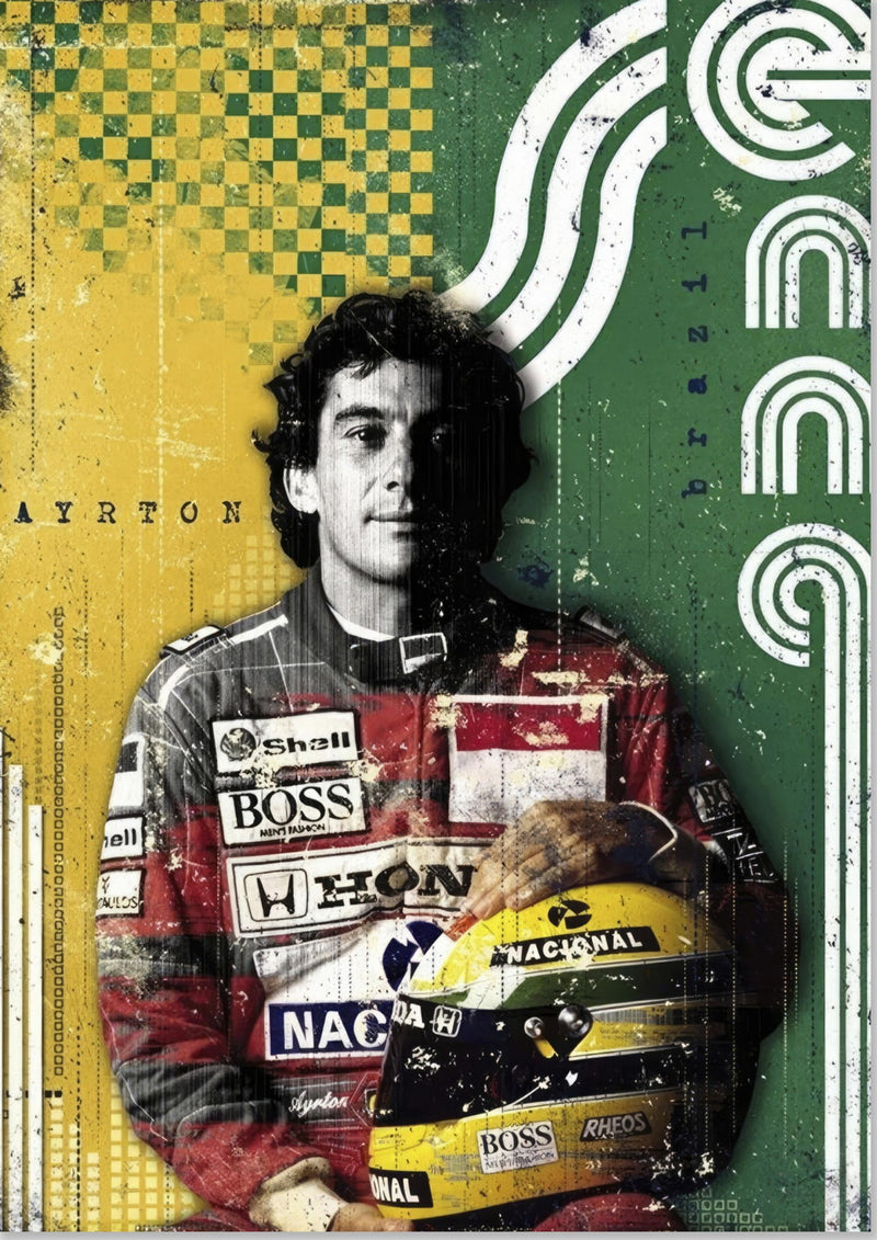 Ayrton Senna F1-legende