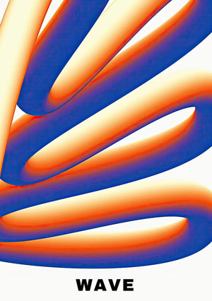 Welle Abstrakte Kunst