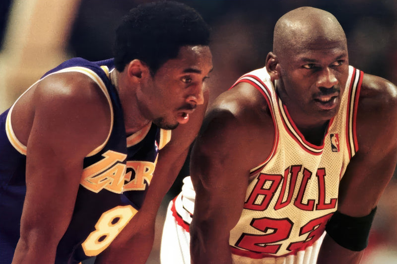 Kobe Bryant vs Michael Jordan - Basketballlegenden